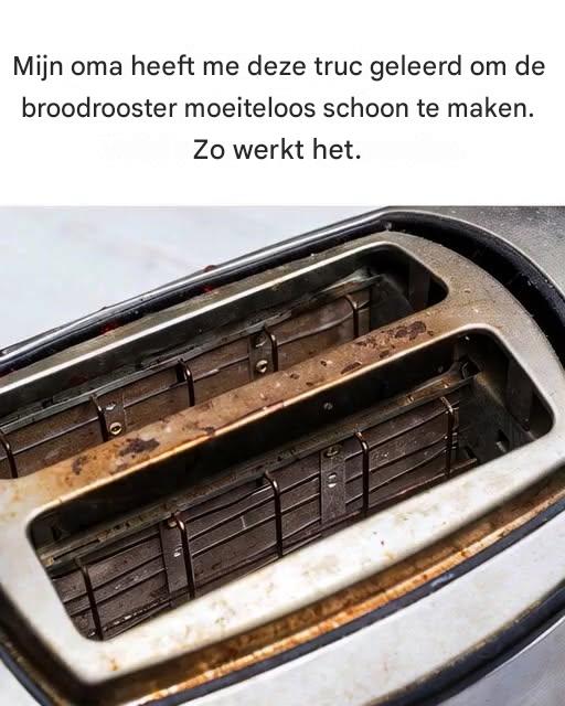 Hoe maak je de broodrooster moeiteloos schoon?
