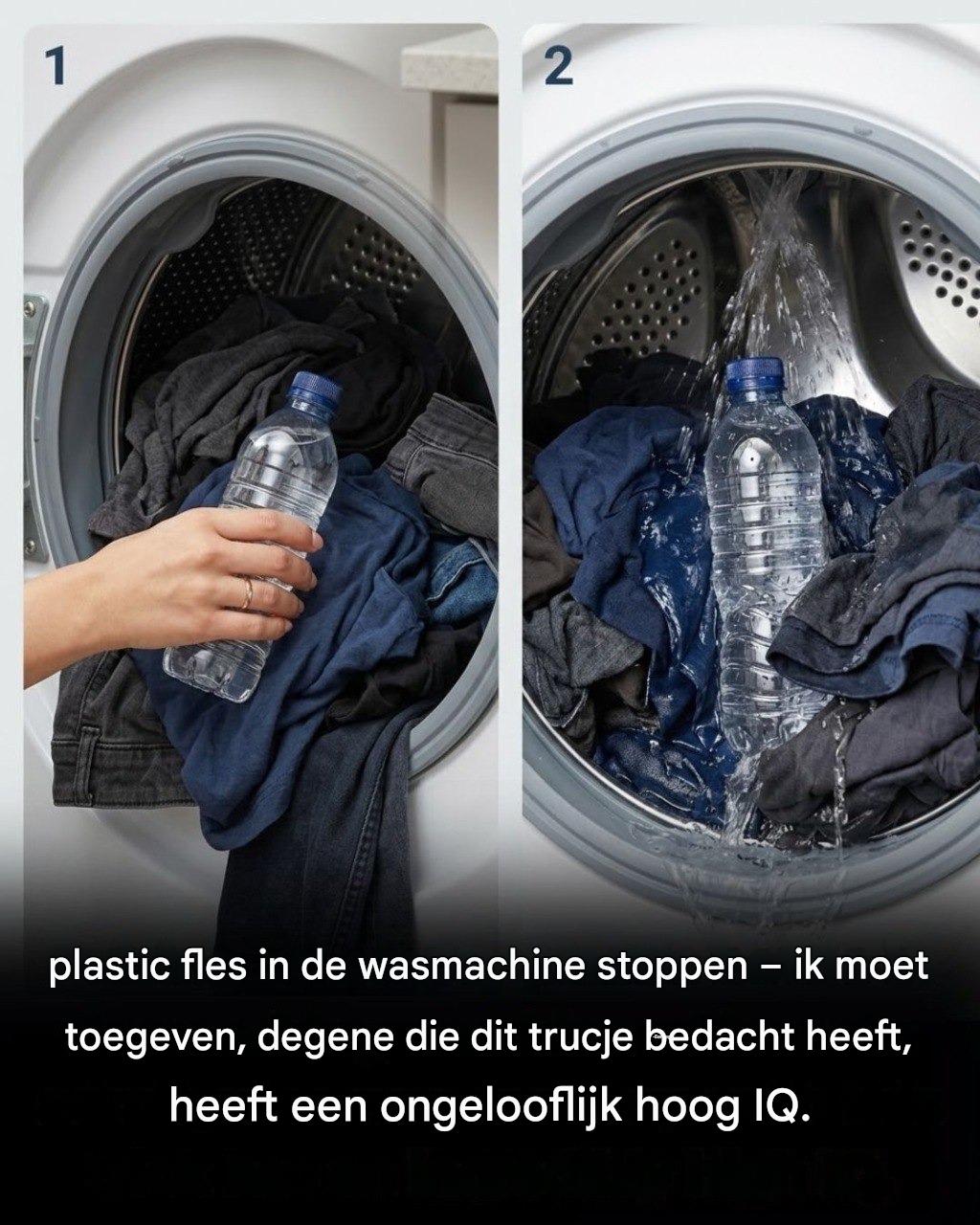 De plasticfles-truc: een verrassend simpele wastruc