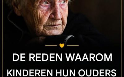 De redenen waarom kinderen hun ouders niet bezoeken