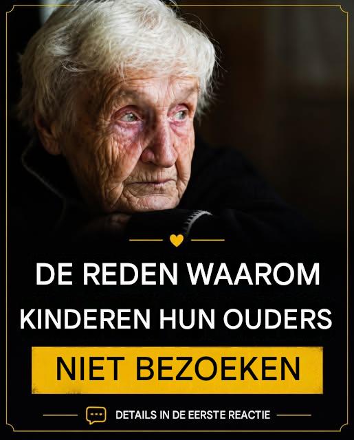 De redenen waarom kinderen hun ouders niet bezoeken