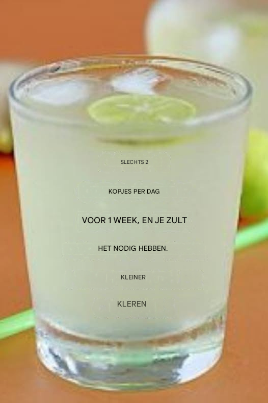 Verbrand buikvet razendsnel met dit eenvoudige dagelijkse drankje.