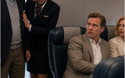 Tijdens het instappen zei een stewardess me zachtjes dat ik het vliegtuig moest verlaten.