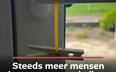 Steeds meer mensen hangen een wasknijper aan de deur en dit is waarom