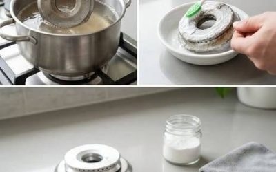 Je hebt maar twee natuurlijke ingrediënten nodig. Dit is de truc om je gaskookplaat schoon te maken en hem er weer als nieuw uit te laten zien.