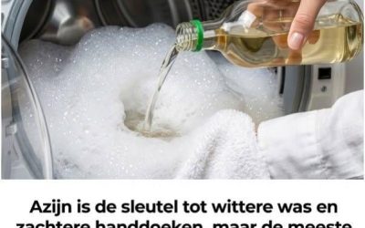 Azijn is de sleutel tot wittere was en zachtere handdoeken, maar de meeste mensen gebruiken het verkeerd. Hier lees je hoe je het wél goed gebruikt.