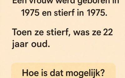 Een raadsel dat je brein op de proef stelt