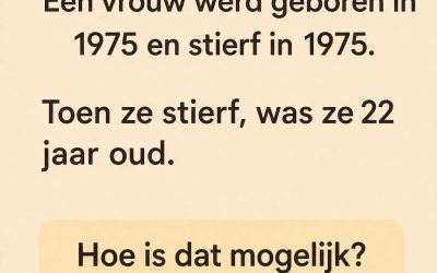 Een raadsel dat je brein op de proef stelt
