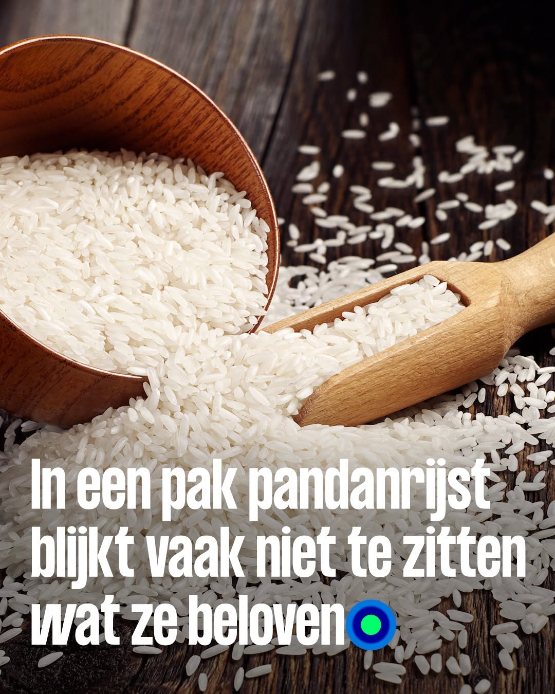 In een pak pandanrijst blijkt vaak niet te zitten wat ze beloven