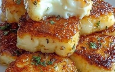 Gebakken halloumi met 3 ingrediënten