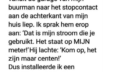 Vorige week ging ik mijn achtertuin in in de hoop op een rustig moment, en spontaan iets vreemds op.