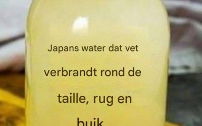 Het geheime drankje uit het Verre Oosten: een natuurlijk drankje dat helpt bij het verminderen van buik-, rug- en dijvet.