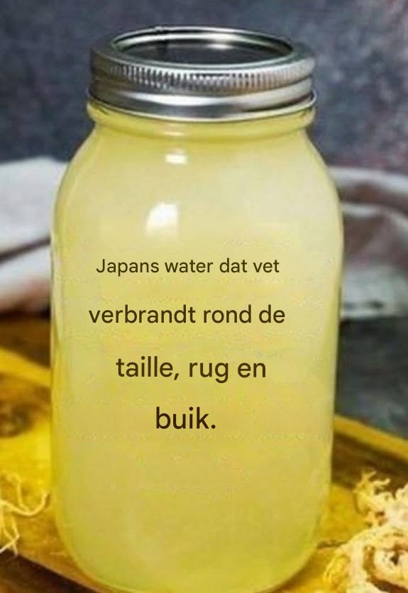 Het geheime drankje uit het Verre Oosten: een natuurlijk drankje dat helpt bij het verminderen van buik-, rug- en dijvet.