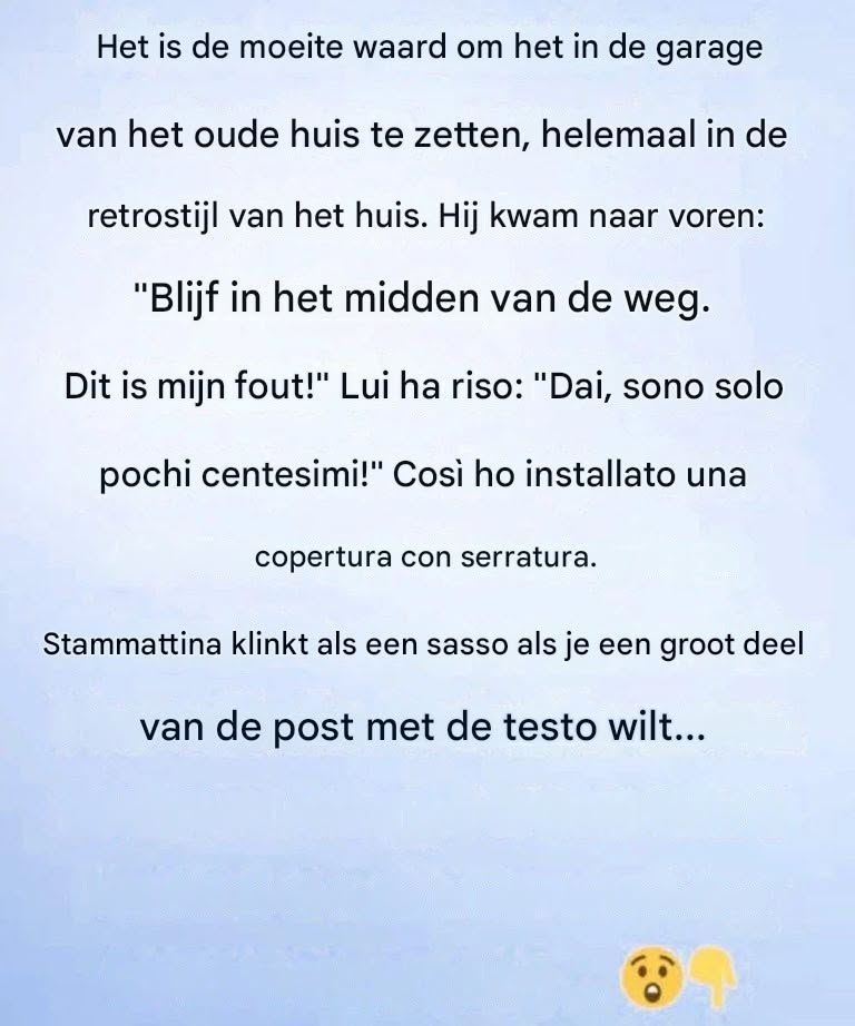Vorige week ging ik de tuin in in de hoop op een moment van rust en merkte meteen iets vreemds op.
