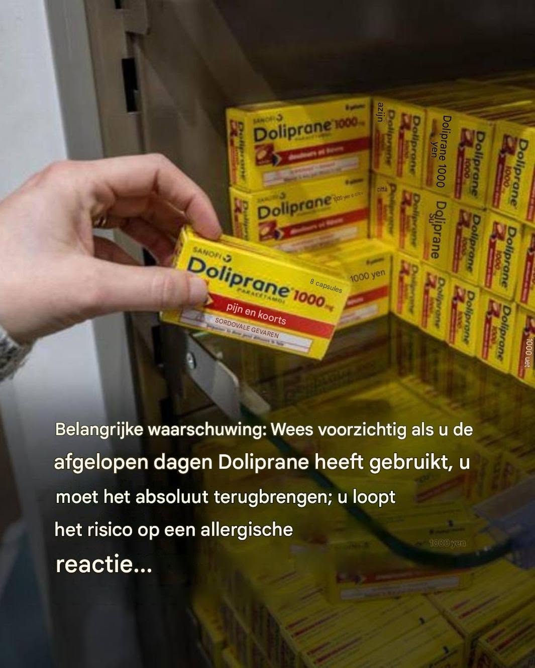 🔴Een dringende waarschuwing over Doliprane en de risico’s die aan het gebruik ervan verbonden zijn, heeft onlangs tot wijdverspreide paniek geleid. 💊🚨 👇Lees meer.