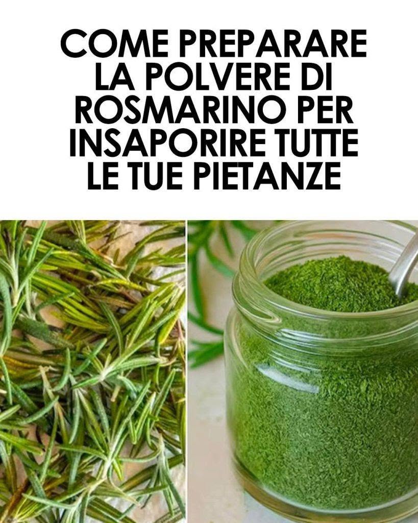 Hoe maak je rozemarijnpoeder: een stapsgewijze handleiding voor een natuurlijk en heilzaam ingrediënt