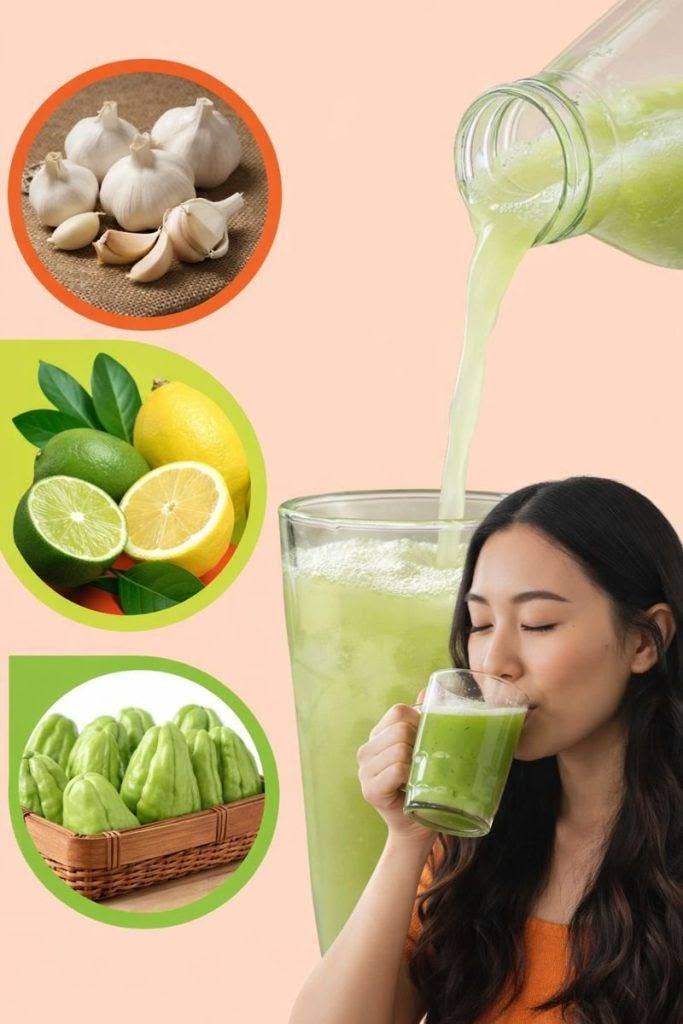 Chayote en citroen: een milde, natuurlijke mix ter ondersteuning van de bloedsomloop, de bloedgezondheid en het comfort van de gewrichten.