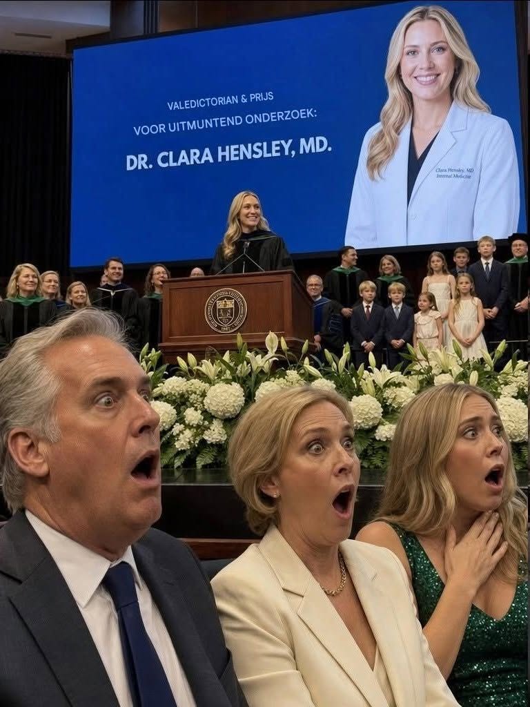 Ik stond in de regen toe te kijken hoe ze foto’s compleet waren. Maar ze luisterden niet dat ik niet alleen afstudeerde – ik was de hoofdspreker en de ontvanger van de grootste onderzoeksbeurs van de universiteit. Toen