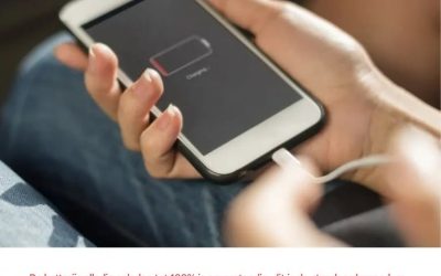 De batterij volledig opladen tot 100% is onzinnig: dit is de standaard manier om de batterij op te laden zonder