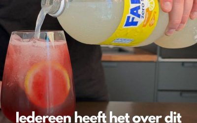 Iedereen heeft het over dit Spaanse zomerdrankje – en je hebt maar 2 ingrediënten nodig!
