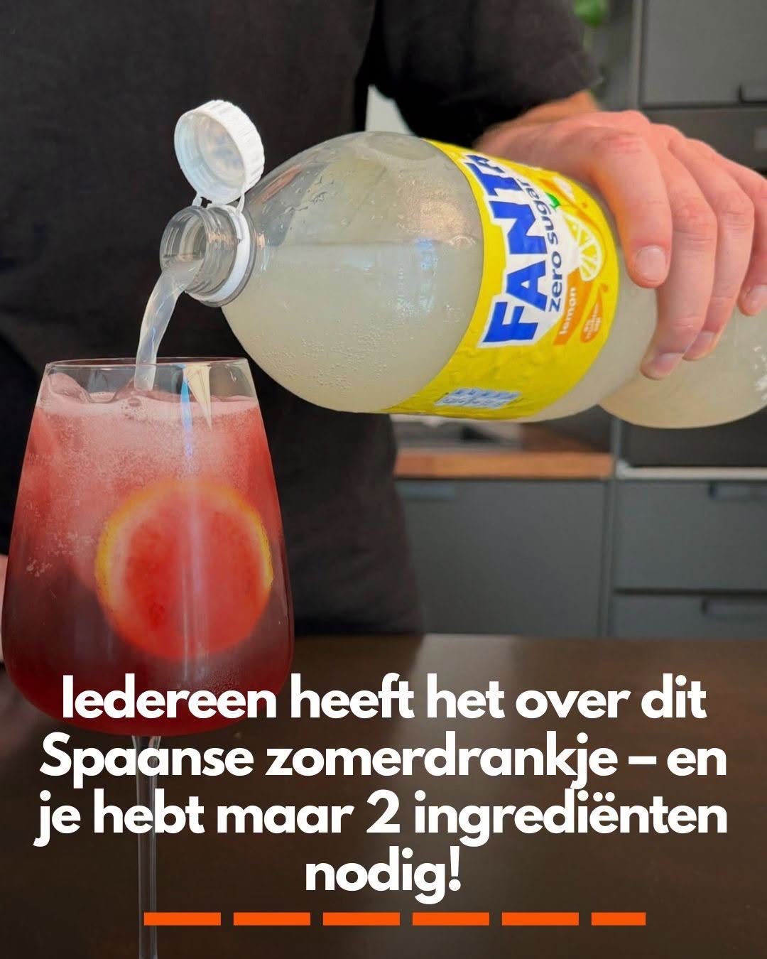 Iedereen heeft het over dit Spaanse zomerdrankje – en je hebt maar 2 ingrediënten nodig!