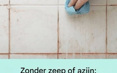 Geen zeep of azijn nodig: een simpele truc om tegels schoon te maken en ze weer als nieuw te laten glanzen.