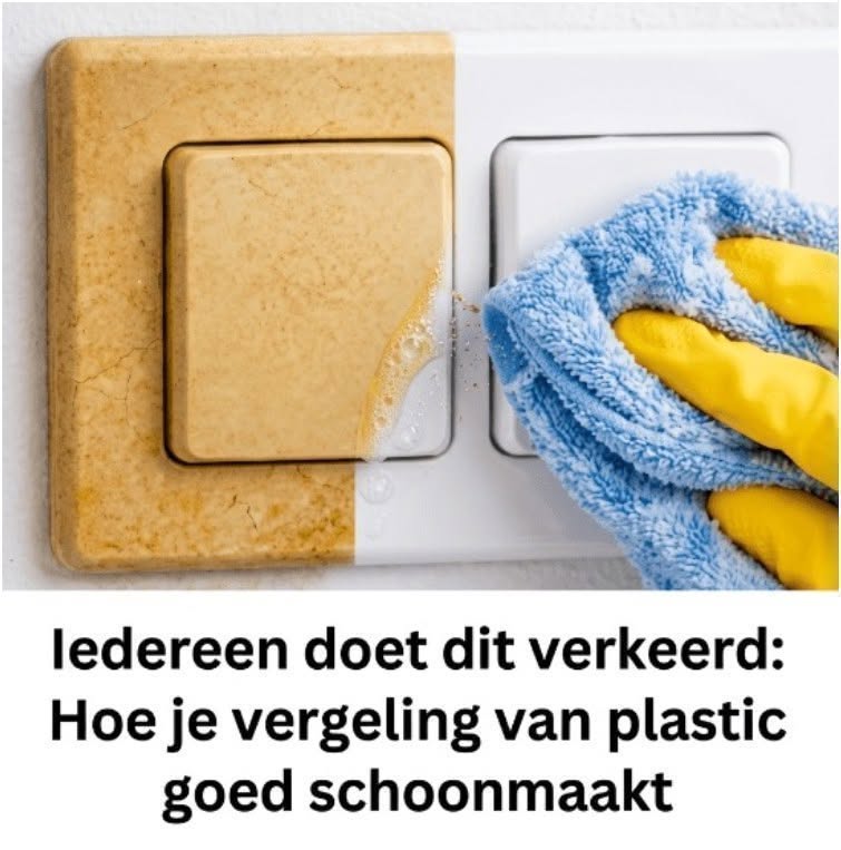 Iedereen doet dit verkeerd: hoe je op de juiste manier vergeling van plastic verwijdert