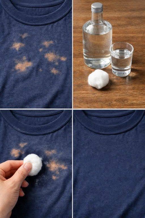Bleekvlekken op je kleding? Je hoeft ze niet weg te gooien: hier is de oplossing.