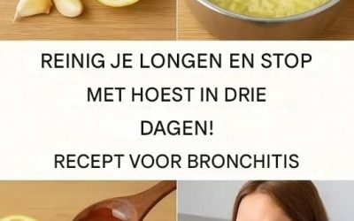 Reinig je longen en stop met hoesten in slechts drie dagen!