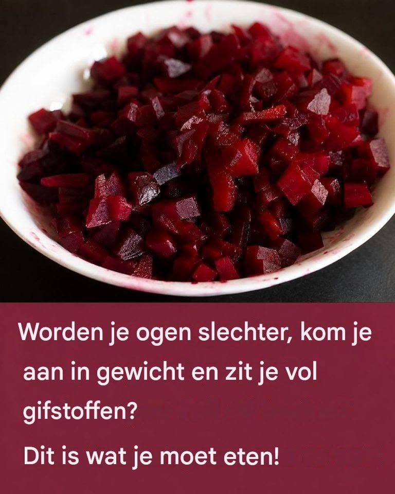 Wordt uw zicht slechter, komt u aan in gewicht, zit uw lichaam vol gifstoffen? Dit is wat u moet eten!
