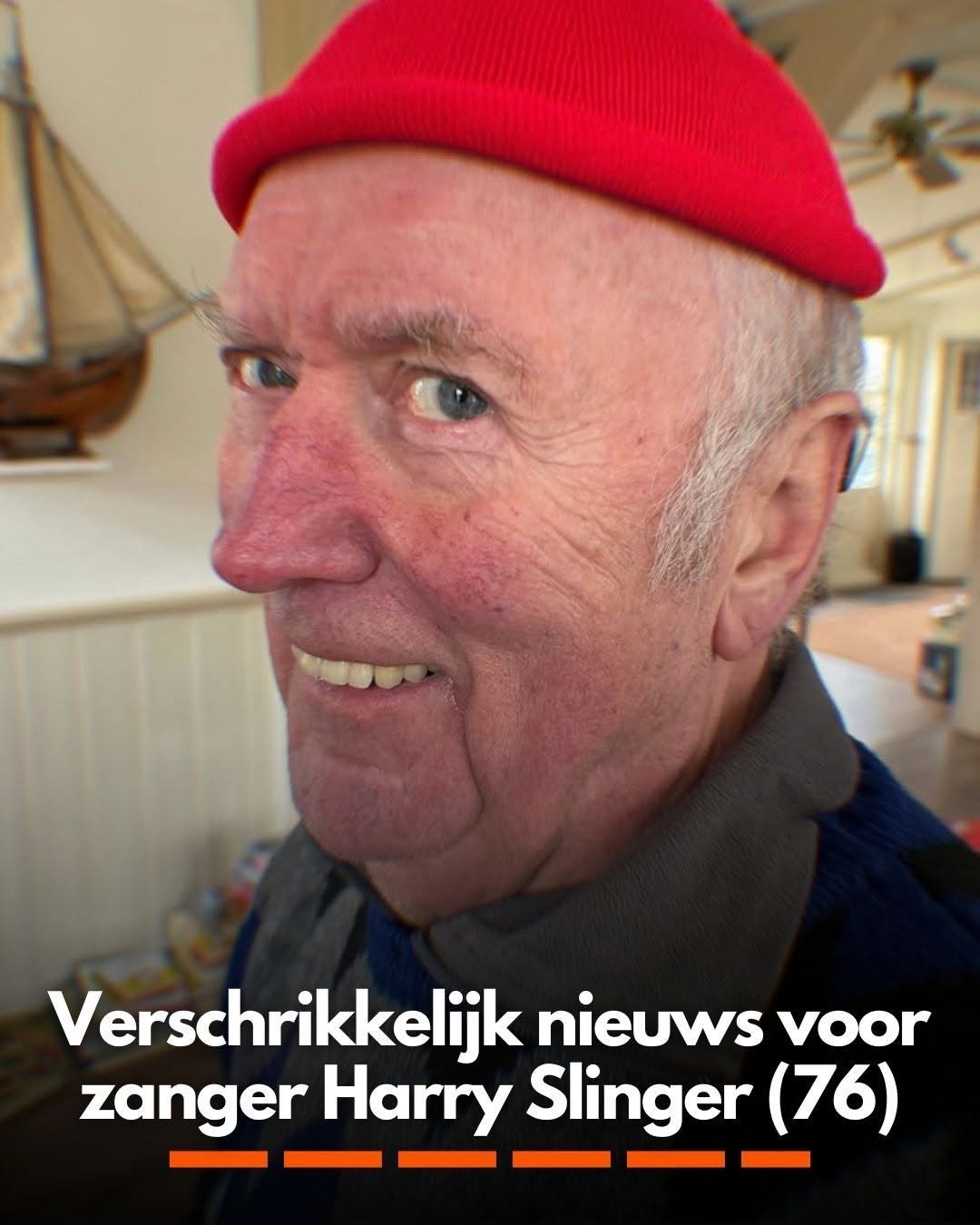 Verschrikkelijk nieuws voor zanger Harry Slinger (76)