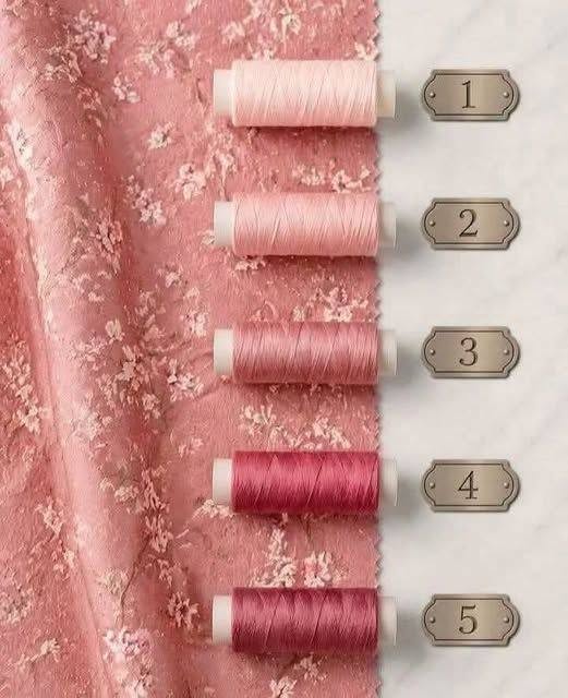 Welke draad is geschikt voor deze stof? 1, 2, 3, 4 of 5?