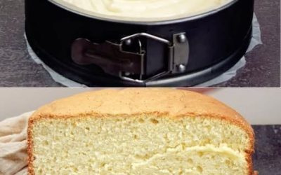 Biscuittaart met maar drie ingrediënten binnen 10 minuten in de oven