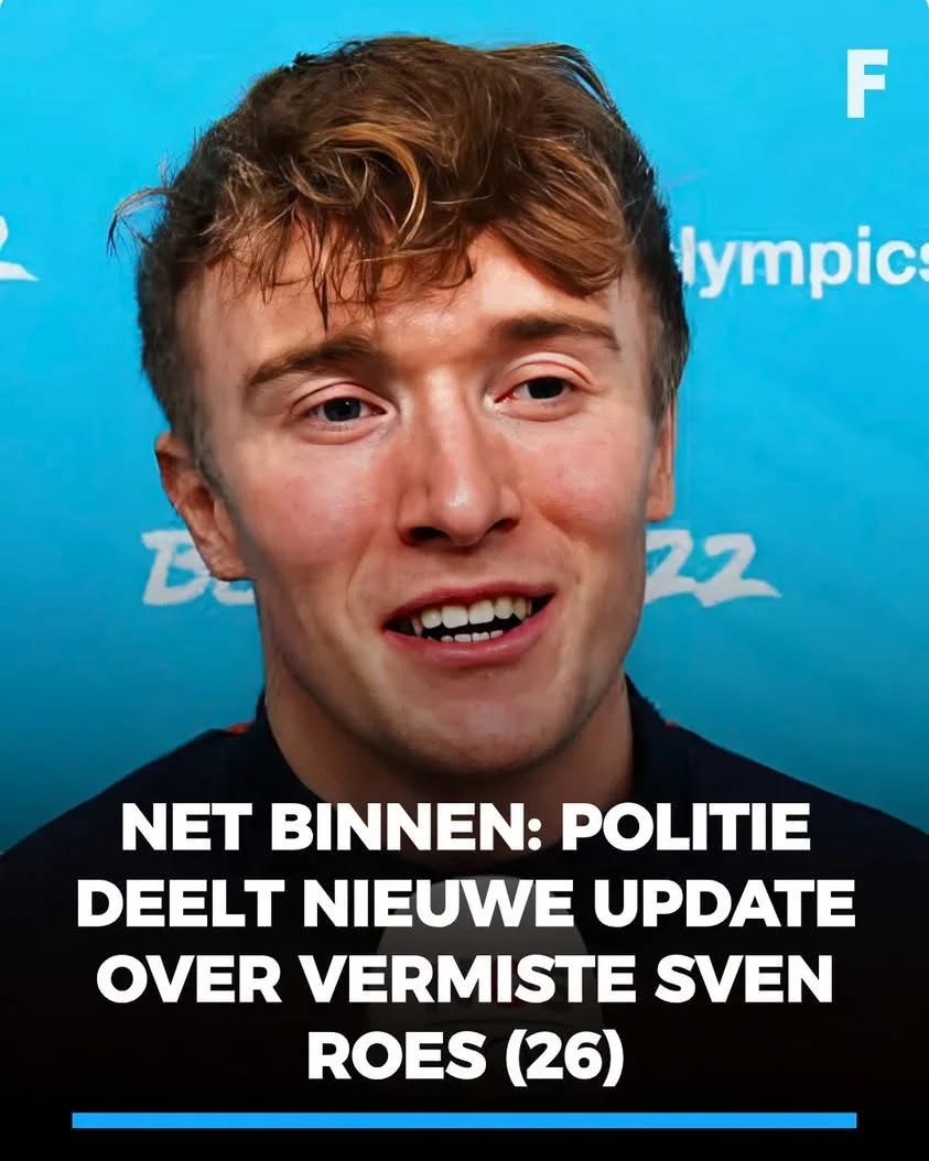 NET BINNEN: Politie deelt nieuwe update over vermiste Sven Roes (26)