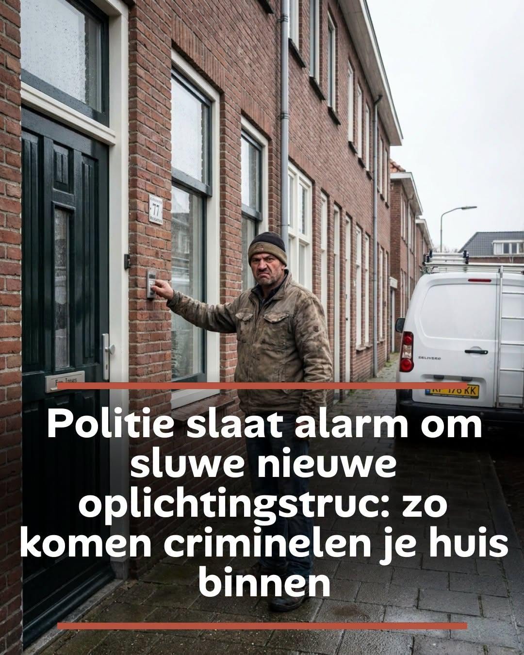Politie slaat alarm om sluwe nieuwe oplichtingstruc: zo komen criminelen je huis binnen