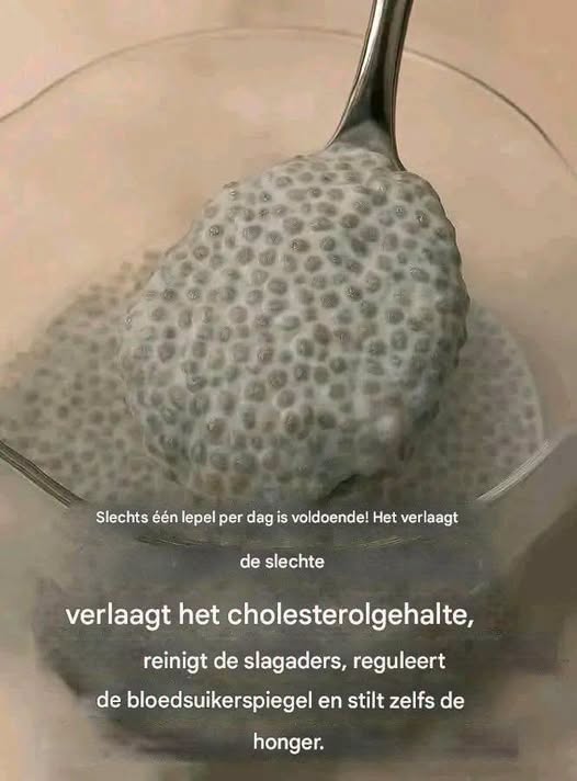 Slechts één lepel per dag is voldoende! Het verlaagt het slechte cholesterol, reinigt de slagaders, reguleert de bloedsuikerspiegel en onderdrukt zelfs de honger.