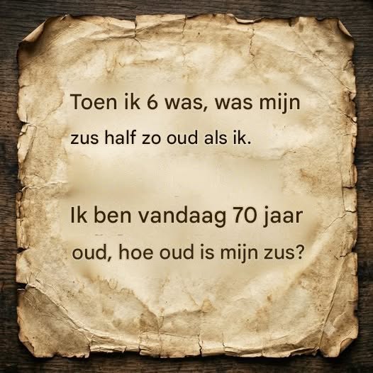 90% van de mensen antwoordt “35” fout! Wat is het juiste antwoord?