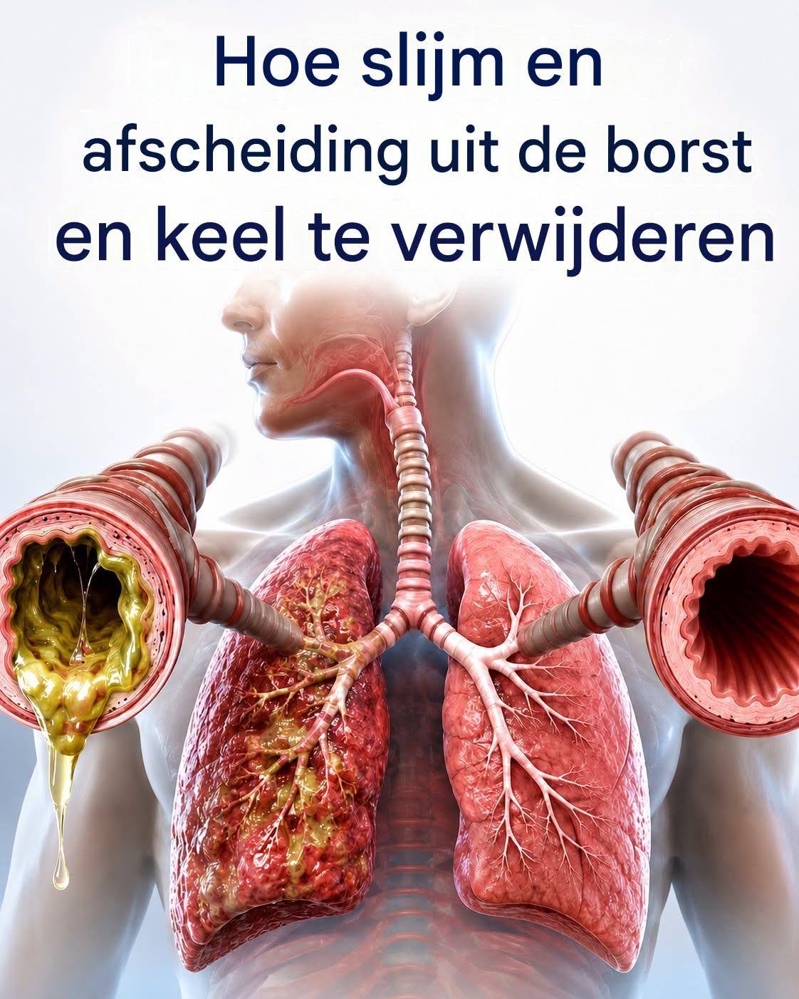 Hoe kom je van slijm in de borst en keel af?