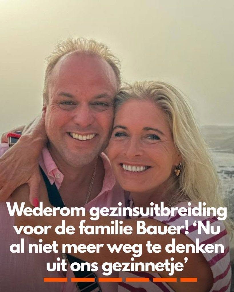 Wederom gezinsuitbreiding voor de familie Bauer! ‘Nu al niet meer weg te denken uit ons gezinnetje’