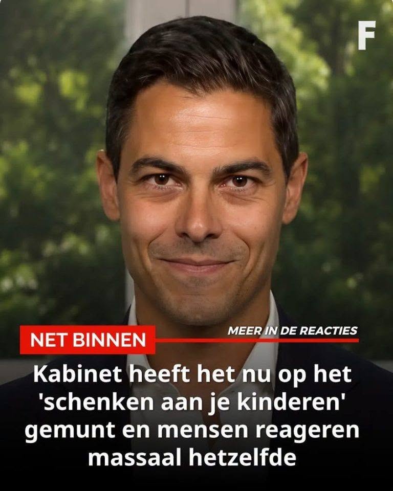 Kabinet heeft het nu op het ‘schenken aan je kinderen’ gemunt en mensen reageren massaal hetzelfde