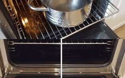Zo maak je je oven in een paar minuten schoon en laat je hem er weer als nieuw uitzien.