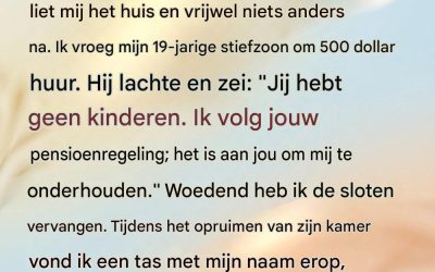 Na het overlijden van mijn man bracht een pijnlijk familiegesprek een onverwachte troost aan het licht.