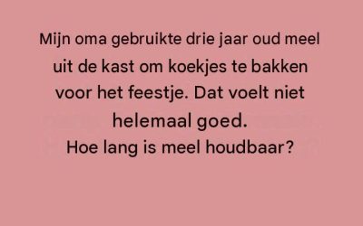 Ik had geen idee