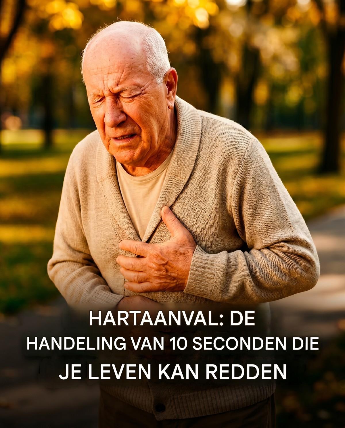 Je kunt een hartaanval OVERLEVEN als je DIT binnen 10 seconden doet.