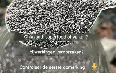 6 bijwerkingen van chiazaden die u moet kennen.