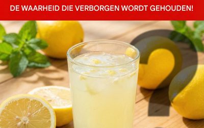 Citroensap in de ochtend | Iets waar niemand het over heeft!