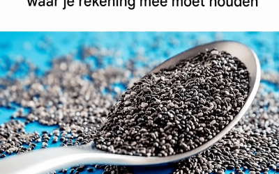 6 mogelijke bijwerkingen van chiazaad waar je rekening mee moet houden