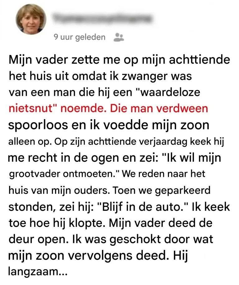 ‘Ik koos ervoor om te vergeven’: Op achttienjarige leeftijd werd hij door zijn vader gedeporteerd, maar het was zijn kleinzoon die twintig jaar later de woorden uitsprak die alles veranderden.