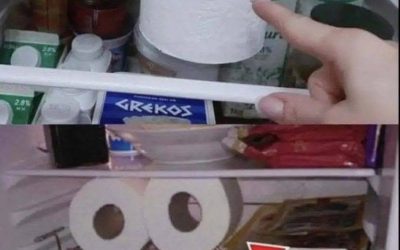 Ontdek de verrassende truc om toiletpapier in de koelkast te gebruiken.