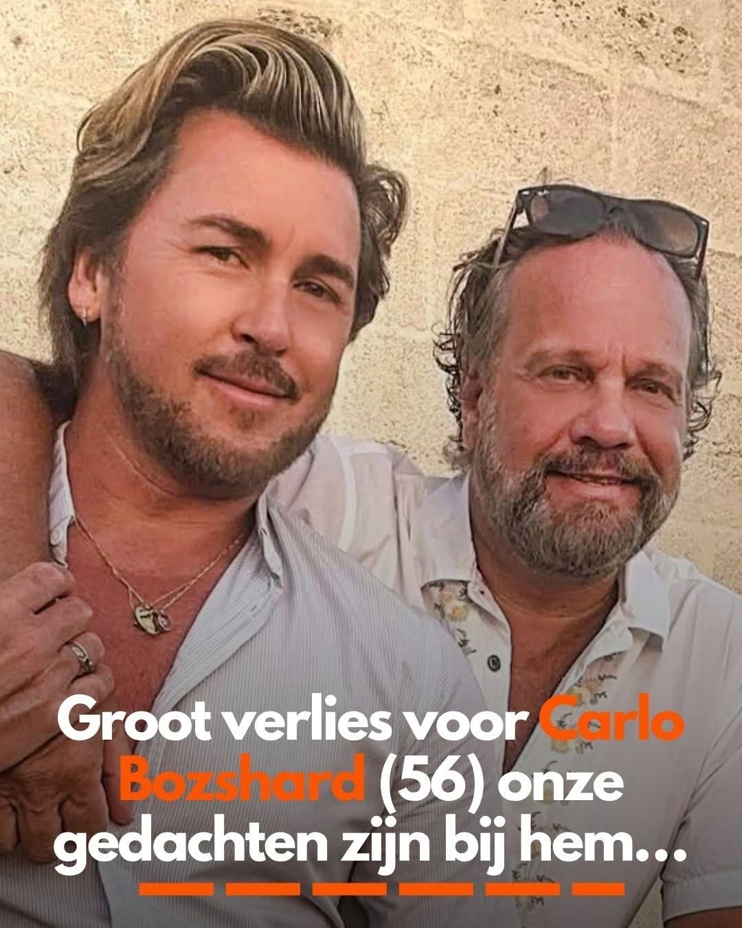 Groot verlies voor Carlo Bozshard (56) onze gedachten zijn bij hem…
