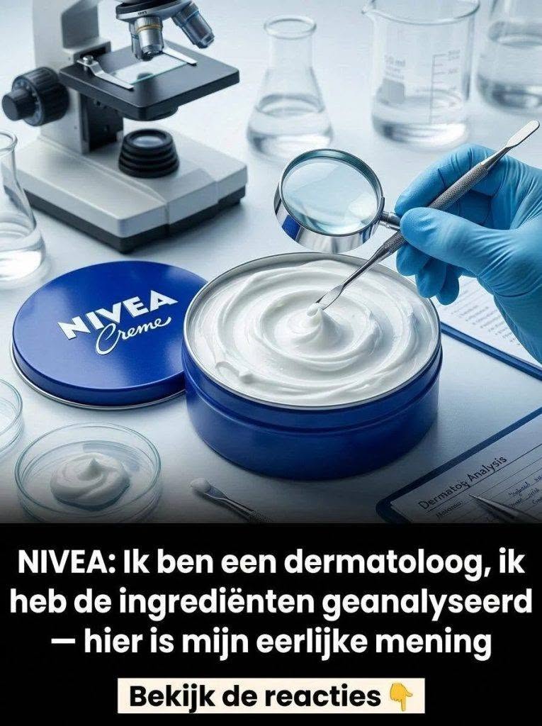 NIVEA Creme Geanalyseerd Door Een Dermatoloog: De Eerlijke Waarheid Over het Blauwe Blikje